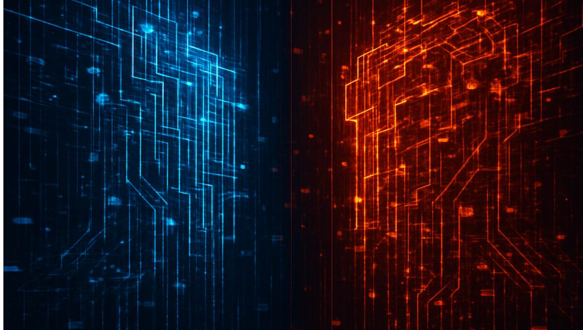 Dwie ścierające się sztuczne inteligencje Chat GPT i Leo AI