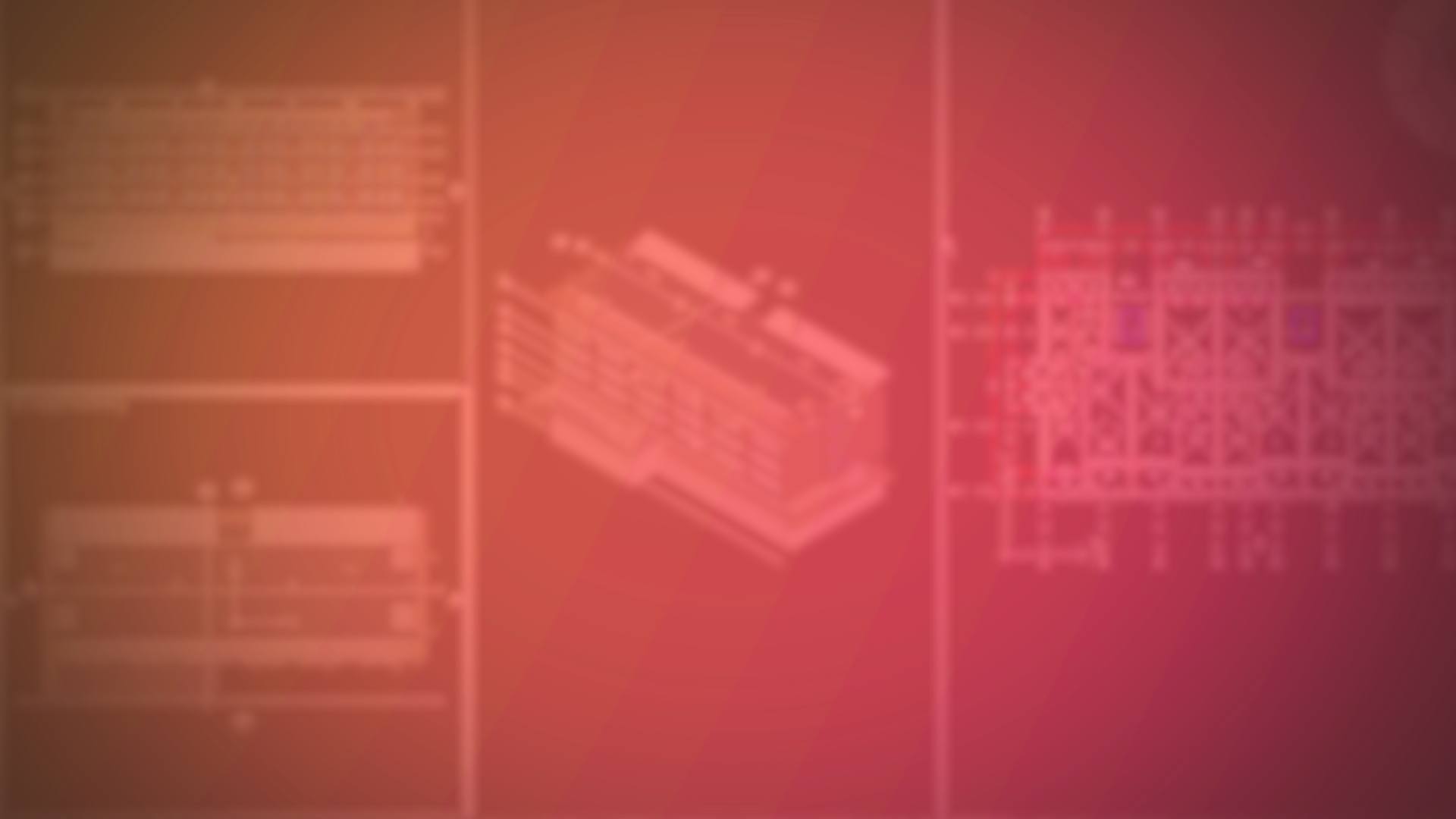 Tło z projektami z DraftSight BIM