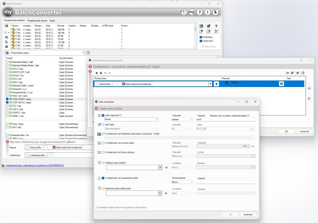10 funkcji myCADtools, które przyspieszą Twoją pracę w SOLIDWORKS