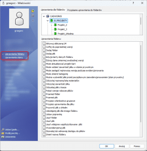 Konfiguracja dostępu do dołączania plików w SOLIDWORKS PDM