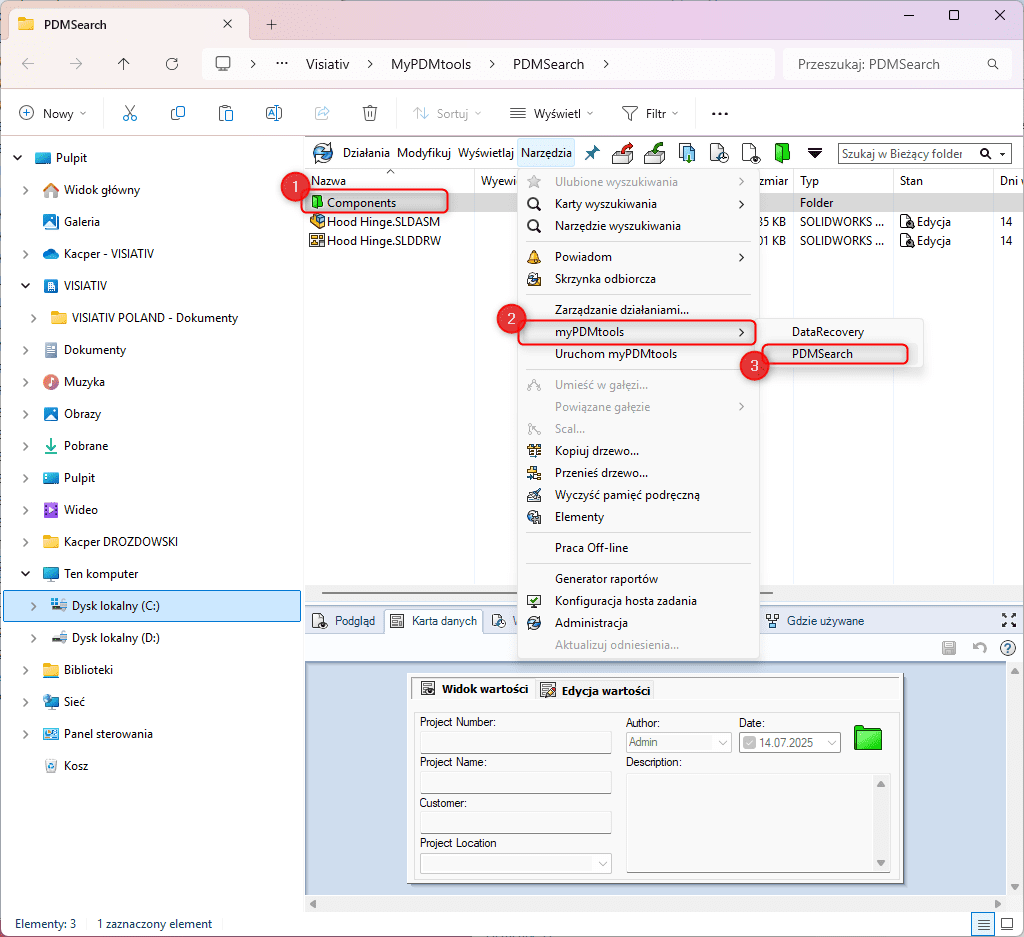Jak rozszerzyć funkcjonalność SOLIDWORKS PDM z myPDMtools?