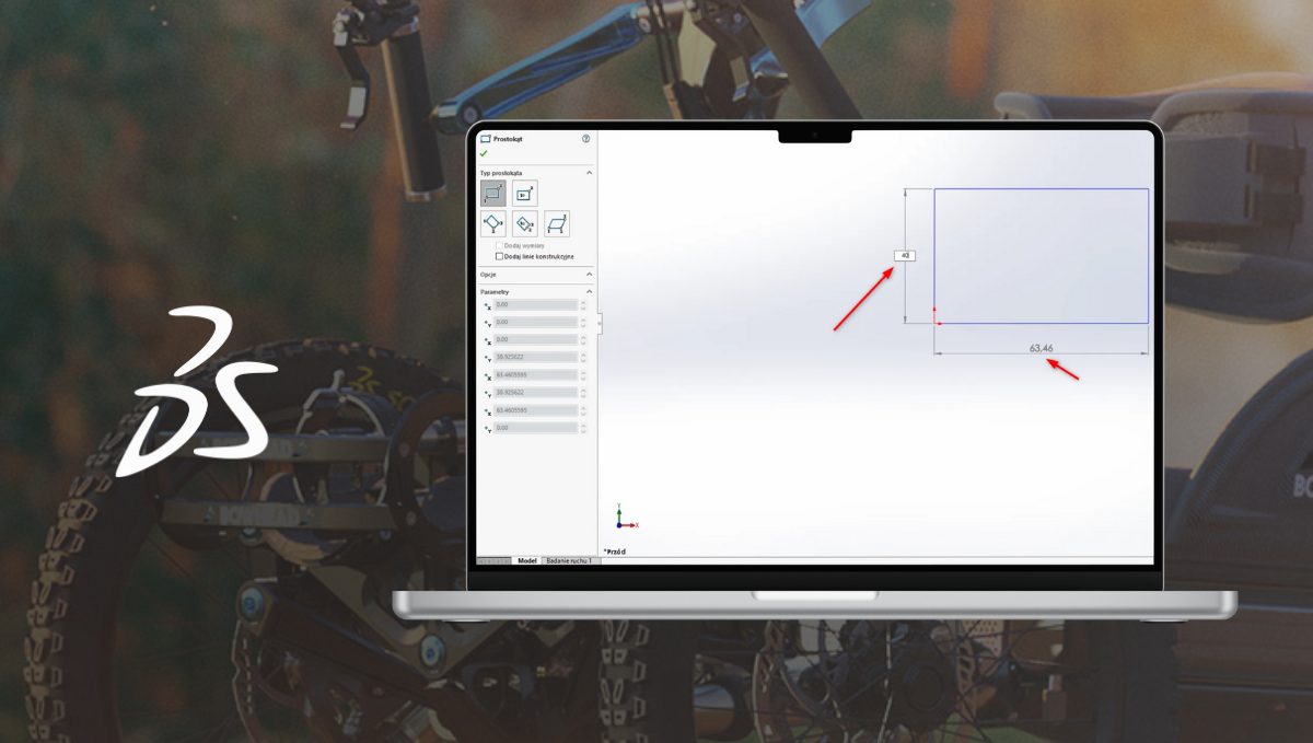 Automatyczne wymiarowanie szkicu w SOLIDWORKS