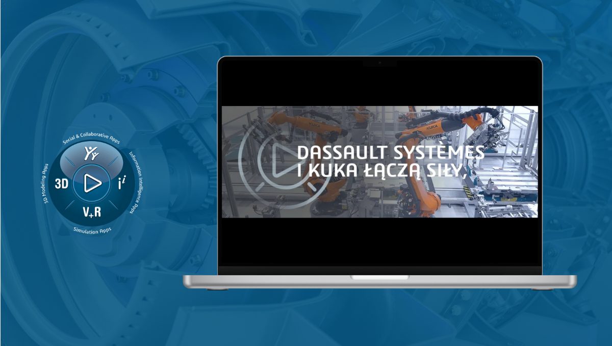Dassault Systèmes i KUKA łączą siły, by przyspieszyć automatyzację w przemyśle