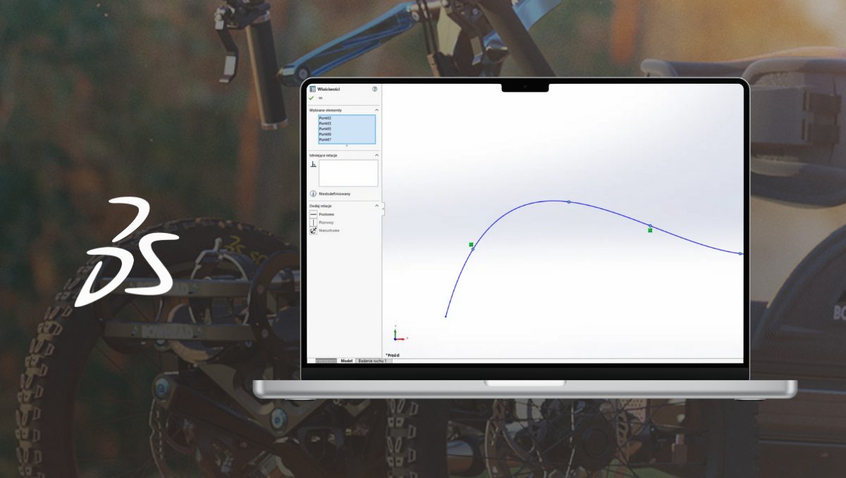 Eksport współrzędnych punktów w SOLIDWORKS