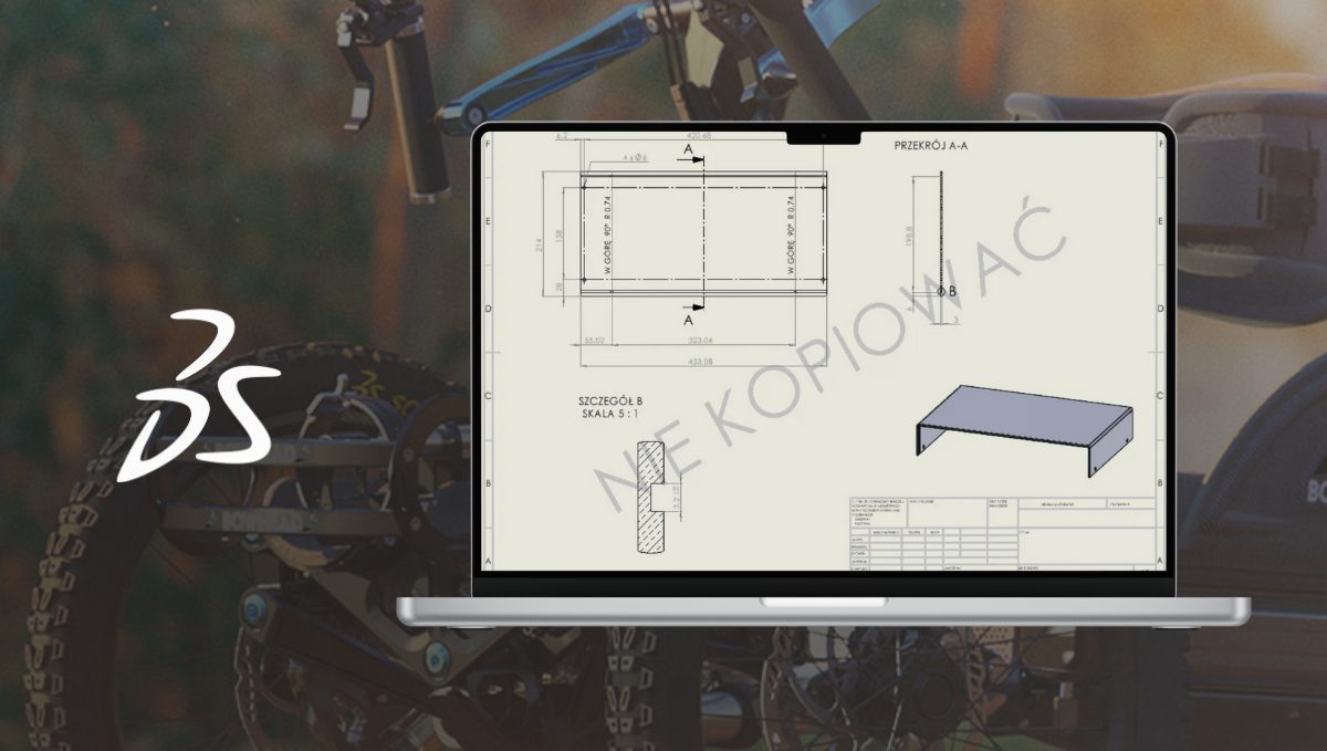 Jak wstawić znak wodny na arkuszu rysunkowym w SOLIDWORKS?