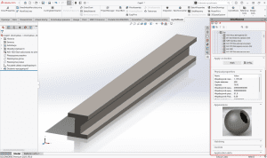 SelectMaterial - Jak usprawnić tworzenie geometrii w SOLIDWORKS z myCADtools?