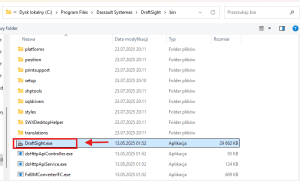 Problemy z wydajnością w programie DraftSight 2018–2024? Sprawdź, jak je rozwiązać Użytkownicy programu DraftSight w wersjach 2018–2024 mogą napotykać trudności podczas przeglądania dużego projektu, szczególnie jeśli chodzi o wydajność dużych złożeń rysunków. Problemy te objawiają się jako obniżona jakość wyświetlania modelu, opóźnienia, przycinanie narzędzi lub zbyt wolne przesuwanie widoku. Na szczęście istnieje kilka prostych kroków, które mogą znacząco zwiększyć wydajność systemu i pracy w programie. Choć narzędzie SOLIDWORKS Rx [tutaj ew. screen SOLIDWORKS_rx.png] pozwala na kompleksową diagnostykę i ocenę wydajności SOLIDWORKS, wielu użytkowników DraftSight może nie mieć do niego dostępu. Co wtedy? Oto zestaw praktycznych porad. 1. Sprawdź obciążenie systemu i wykorzystanie GPU dla DraftSight (te same kroki pasują i dla SOLIDWORKS) Aby upewnić się, że DraftSight działa płynnie, warto najpierw sprawdzić obciążenie systemu oraz to, czy program korzysta z odpowiedniej karty graficznej. Użycie dedykowanej karty graficznej zamiast zintegrowanej karty graficznej może znacząco zwiększyć wydajność grafiki SOLIDWORKS, szczególnie przy dużych projektach CAD. Jak to zrobić? Uruchom Menedżera zadań (Ctrl + Shift + Esc). [tutaj screen menedzer_zadan.png] Przejdź do zakładki Wydajność i sprawdź użycie CPU i GPU. [tutaj screen wydajnosc.png] Zweryfikuj, czy DraftSight korzysta z karty typu NVIDIA Quadro lub AMD FirePRO (szczególne wymagania do nowych wersji DraftSight - link do oficjalnej strony DraftSight ), które są zoptymalizowane pod kątem grafiki CAD. [tutaj karta_dedykowana.png] Jak dobrać odpowiednią stacje roboczą dla SOLIDWORKS i DraftSight możesz poczytać "Jak dobrać odpowiednią stacje roboczą dla SOLIDWORKS". 2. Zadbaj o aktualny sterownik karty graficznej Aktualizacja sterowników może skutkować natychmiastową poprawą wydajności SOLIDWORKS oraz DraftSight. Zalecane działania: Odwiedź stronę producenta karty graficznej (np. NVIDIA, AMD, Intel). Pobierz i zainstaluj najnowsze sterowniki odpowiednie do Twojej karty graficznej. Skorzystaj z dedykowanych narzędzi do kart graficznych, takich jak: GeForce Experience (NVIDIA) AMD Software: Adrenalin Intel Driver & Support Assistant Zaktualizowanie sterownika jest częścią szerszej strategii — optymalizacji ustawień systemowych — która ma wpływ na wydajność grafiki SOLIDWORKS, DraftSight i ogólną stabilność oprogramowania. 3. Poprawa wydajnośći grafiki DraftSight za pomocą ustawień Windows Jeśli sterowniki są aktualne, a problemy nadal występują, przyczyna może leżeć w opcjach wydajności systemu Windows. Zacznij od otwarcia ustawień grafiki w systemie Windows. [tutaj ustawienia_grafiki_wyszukiwanie.png] W oknie opcji ustawienia grafiki wybierz Potrzebujesz aplikacji desktopowej w obszarze „dodaj Aplikacje” (dotyczy windows 11, we Windows 10 widok może nieco wygładzać inaczej). [tutaj ustawienia_grafiki_dodaj.png] W oknie przeglądania przejdź do folderu C:\Program Files\Dassault Systemes\DraftSight\bin. Ścieżka ta może się różnić i zawierać inne nazwę katalogu w zależności od tego jaka ścieżka była podana przy instalacji oprogramowania DraftSight. [tutaj ustawienia_grafiki_draftsight_exe.png] Gdy już dotrzesz do odpowiedniego folderu, znajdź plik DraftSight.exe, a następnie kliknij Dodaj. Po dodaniu DraftSight do listy Opcji niestandardowych kliknij DraftSight i wybierz Opcje preferencje procesora GPU. [tutaj ustawienia_grafiki_wybor_gpu.png] Wybierz aplikację i ustaw preferowaną wydajność GPU na Wysoka wydajność. [tutaj ustawienia_grafiki_wybor_wysoka_wydajnosc.png] Dzięki temu Windows będzie wymuszał korzystanie z dedykowanej karty graficznej, co przekłada się na poprawę wydajności SOLIDWORKS i DraftSight. Co ciekawe, bardzo podobnie wygląda to w przypadku pełnej wersji SOLIDWORKS — jeśli chcesz dowiedzieć się więcej, jak poprawić wydajność SOLIDWORKS, kliknij tutaj: "Jak poprawić wydajność grafiki SOLIDWORKS?". 4. Zmniejsz jakość wygładzania krzywych — popraw wydajność grafiki oraz wydajność pracy. Wysoka jakość obrazu, szczególnie przy skomplikowanych krzywych, może obciążać system. Ograniczając wartość parametru coś na przykładzie IMAGEQUALITY lub DISPLAYQUALITY, możesz osiągnąć znaczną poprawę wydajności SOLIDWORKS i DraftSight, bez utraty danych. Krok po kroku: Wpisz w oknie poleceń: DISPLAYQUALITY [tutaj okno_polecen_displayquality.png] Wersjach powyżej 2021 roku może zapytać o potwierdzenie czy chcemy przyspieszone powiększenie/pomniejszenie dużego projektu, domyślnie jest tak, wystarczy wcisnąć Enter, jeżeli masz na nie to wpisz tak zatwierdź Enterem. (w starszych wersjach ten komunikat może nie występować) [tutaj okno_polecen_displayquality_potwierdzenie_tak.png] Zmień wartość z domyślnej (np. 1000) na niższą, np. 10 [tutaj okno_polecen_displayquality_np10.png] Niższe wartości zmniejszają ilość trójkątów graficznych generowanych podczas wyświetlania modelu — a to bezpośrednio wpływa na wydajność grafiki SOLIDWORKS i DraftSight. To ustawienie nie wpływa na dane rysunku, lecz jedynie na sposób jego prezentacji — a więc możesz zwiększyć wydajność, nie tracąc jakości danych. 5. Zmień profil OpenGL (dotyczy wersji do 2025) DraftSight umożliwia wybór trybu renderowania grafiki. Opcje wydajności w tym zakresie mają ogromne znaczenie przy różnych konfiguracjach sprzętowych. Dostępne tryby: CORE – domyślny, nowoczesny tryb OpenGL (zalecany dla nowych kart graficznych), COMPATIBILITY – tryb zgodności, pomocny przy starszych sterownikach i kartach. Aby zmienić tryb: Wpisz : OPENGLPROFILE [okno_polecen_openglprofile.png] Wybierz COMPATIBILITY, jeśli występują problemy z generowaniem lub stabilnością. Tryb Compatibility bywa bardziej stabilny przy starszych lub nietypowych konfiguracjach graficznych. [okno_polecen_openglprofile_COMPATIBILITY.png] Uwaga: Od wersji DraftSight 2026, tryb Compatibility zostanie wycofany. Pozostanie tylko tryb CORE, oparty na nowoczesnym silniku graficznym, który będzie wymagał optymalizacji ustawień systemowych i aktualnych sterowników GPU.