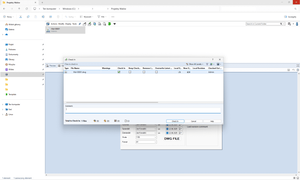 Integracja DraftSight z systemami PDM i PLM