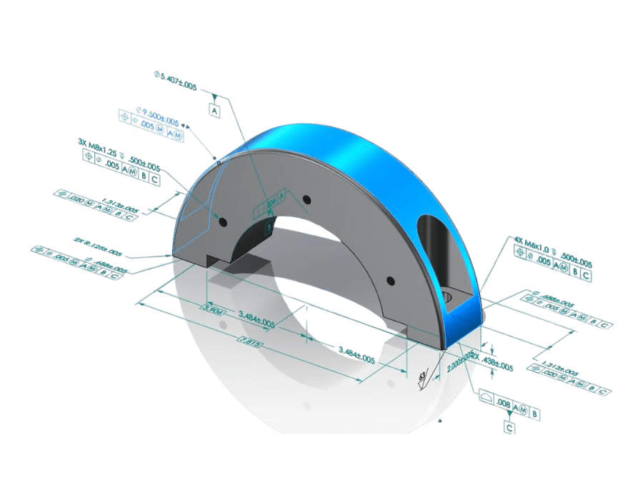 Model SOLIDWORKS MBD