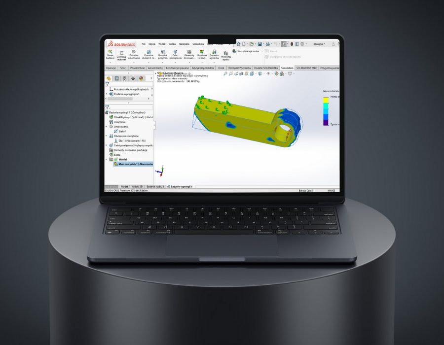 Szkolenie SOLIDWORKS Simulation Premium – Dynamika liniowa
