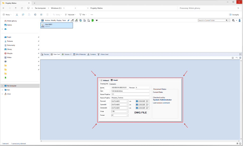 Integracja DraftSight z systemami PDM i PLM