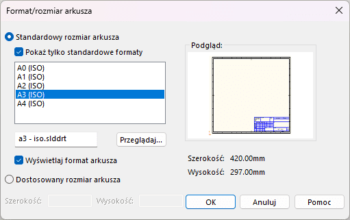 Rzutowanie europejskie vs. amerykańskie w SOLIDWORKS