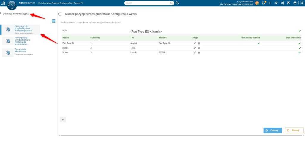 Jak skonfigurować Enterprise product number na platformie 3DEXPERIENCE?