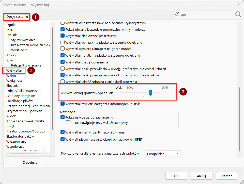 Jak przyspieszyć pracę z dużymi złożeniami w SOLIDWORKS 2025 przy użyciu SpeedPak i Silhouette Defeature?