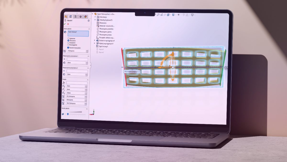 Jak korzystać z funkcji Flex w SOLIDWORKS do zaawansowanych deformacji modeli?