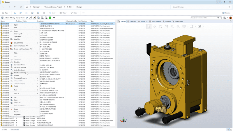 SOLIDWORKS PDM 2026