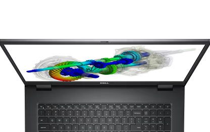 Dell Precision 7770 Laptop do SOLIDWORKS