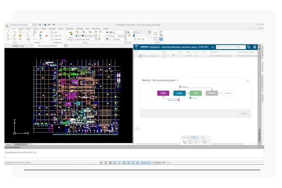DraftSight praca na plikach DWG
