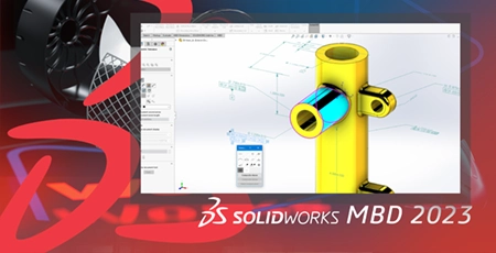Ekran SOLIDWORKS MBD