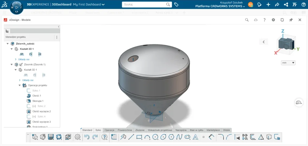 Platforma 3DEXPERIENCE i rola 3D Creator
