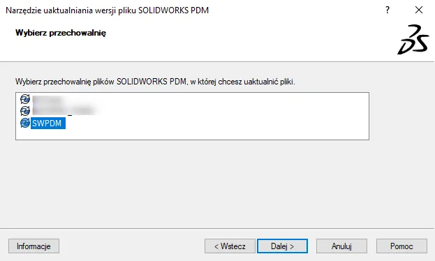 Jak zaktualizować pliki w SOLIDWORKS PDM?
