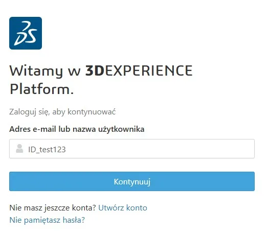 Jak odzyskać hasło do 3DEXPERIENCE ID?