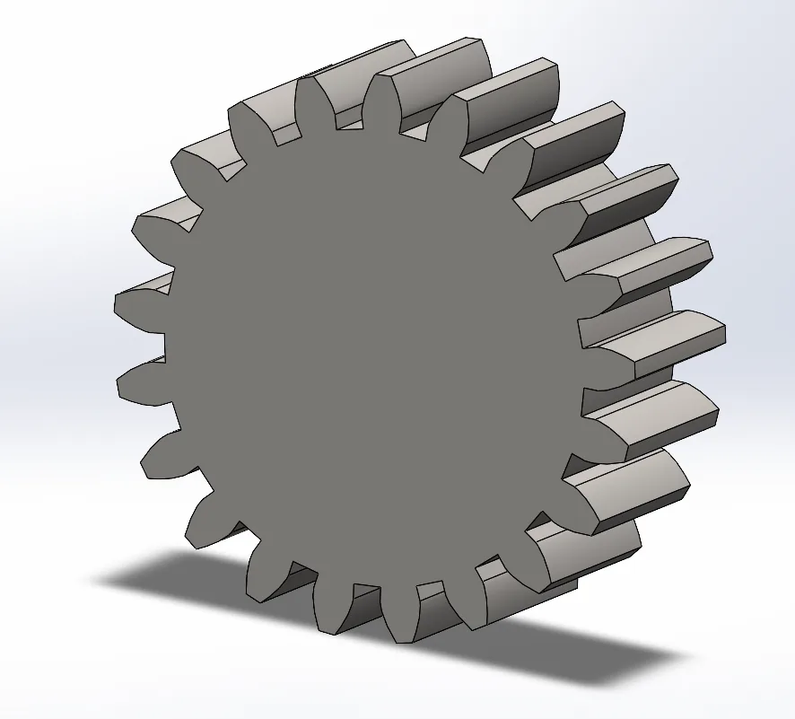 Jak stworzyć ewolwentę koła zębatego w SOLIDWORKS?