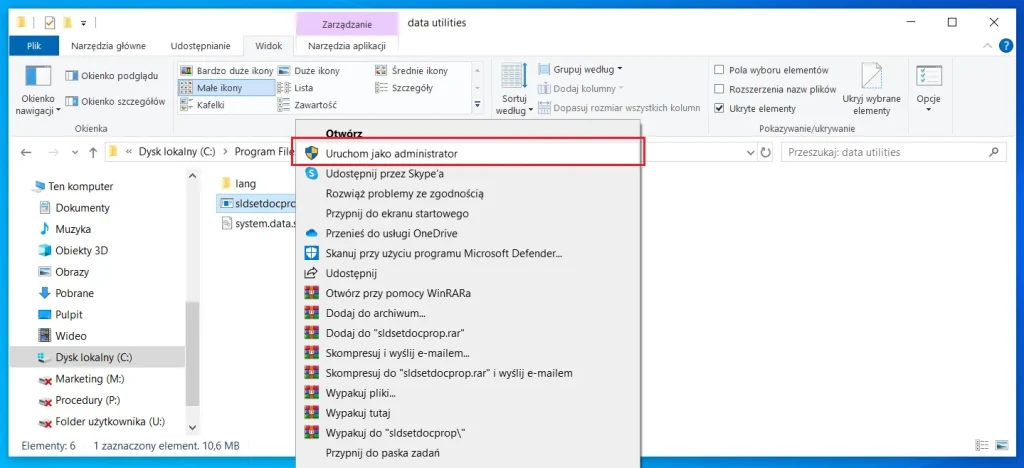 Jak pozbyć się flagi Toolbox z pliku części SOLIDWORKS?