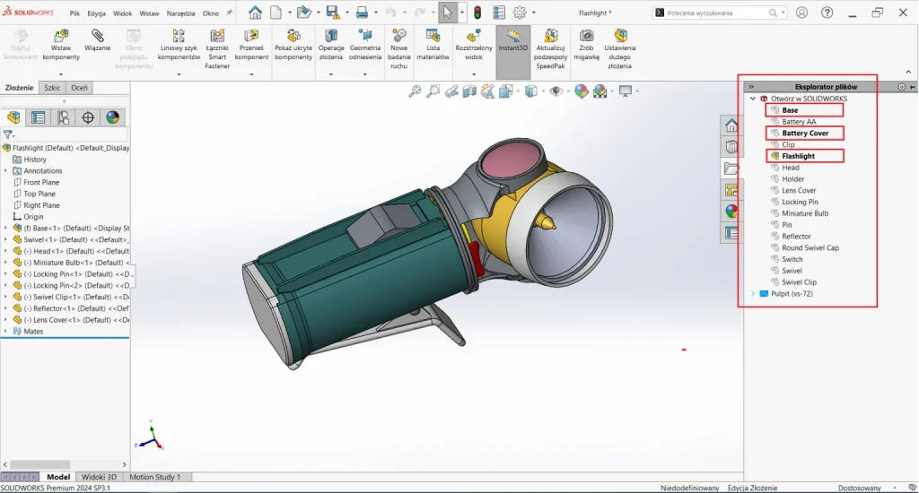 Dirty Mark w SOLIDWORKS