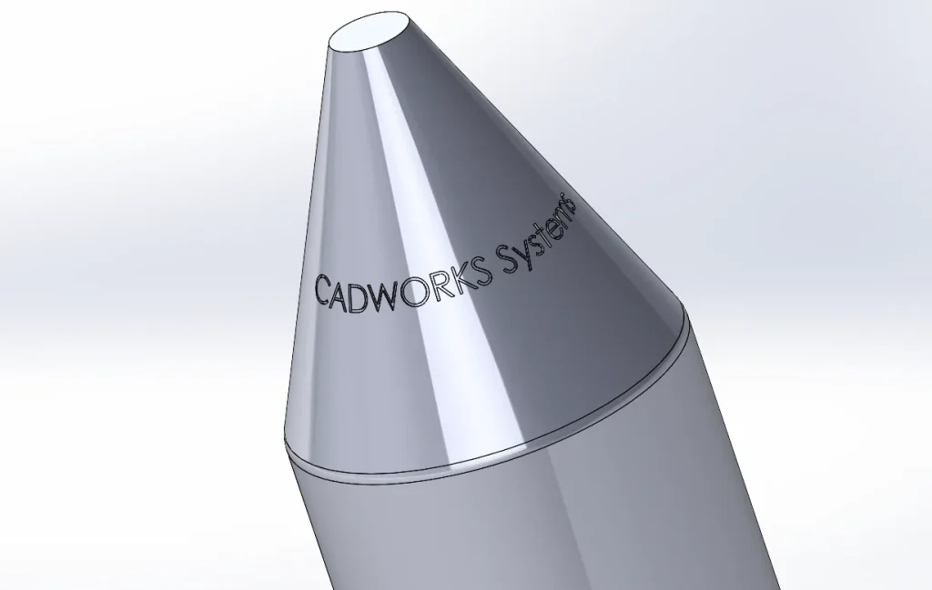 Jak wykorzystać funkcję Zawijaj na stożkowej powierzchni w SOLIDWORKS?