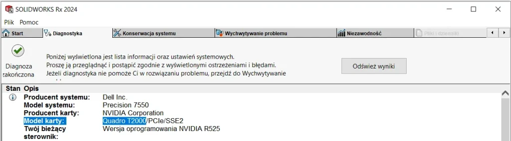 Jak zwiększyć wydajność grafiki w SOLIDWORKS?