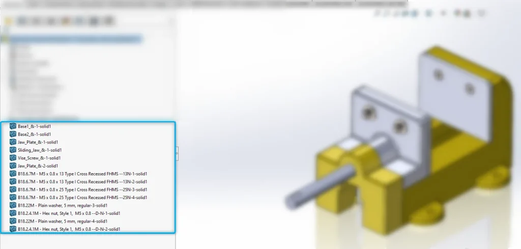 Jak skalować złożenie w SOLIDWORKS?