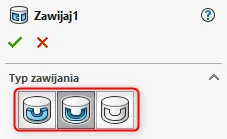 Jak wykorzystać funkcję Zawijaj na stożkowej powierzchni w SOLIDWORKS?