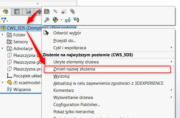 Jaka jest różnica między tytułem w 3DEXPERIENCE a nazwą pliku?