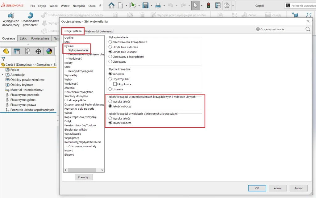 Jak usprawnić działanie SOLIDWORKS?