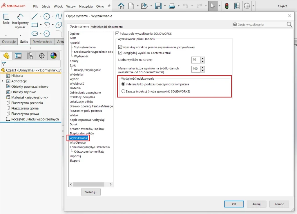 Jak usprawnić działanie SOLIDWORKS?
