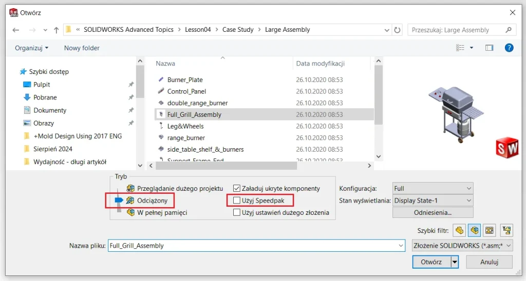 Jak usprawnić działanie SOLIDWORKS?