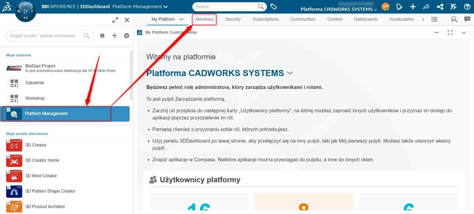 Jak zapraszać użytkowników zewnętrznych na 3DEXPERIENCE?
