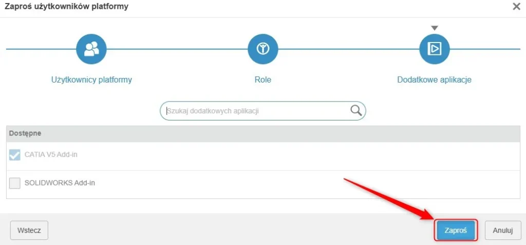 Jak zapraszać użytkowników zewnętrznych na 3DEXPERIENCE?