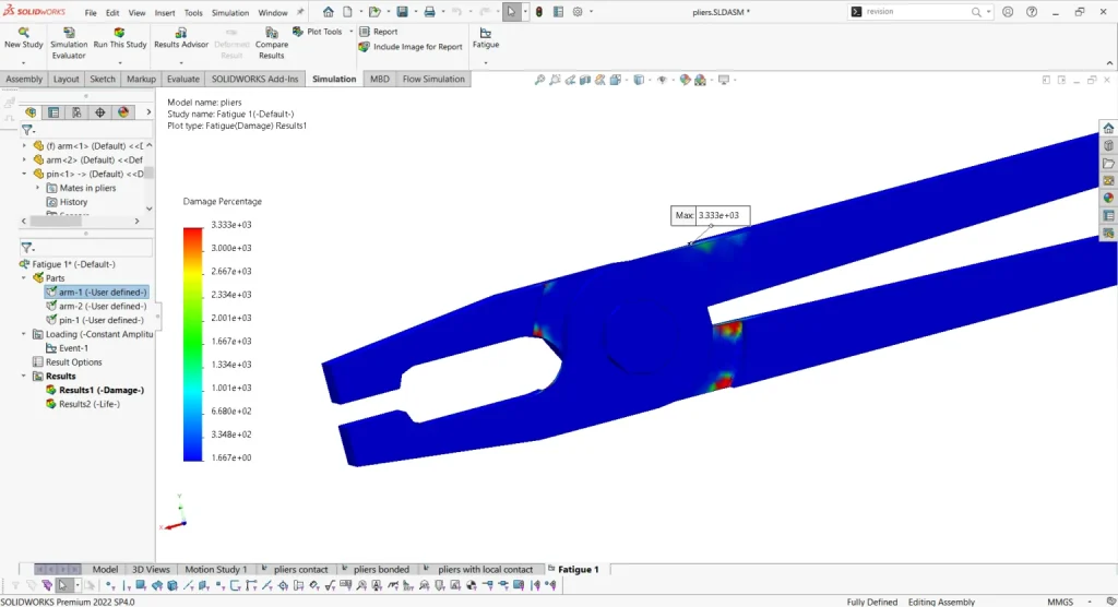 SOLIDWORKS Simulation Standard a SOLIDWORKS CAD 3D Premium