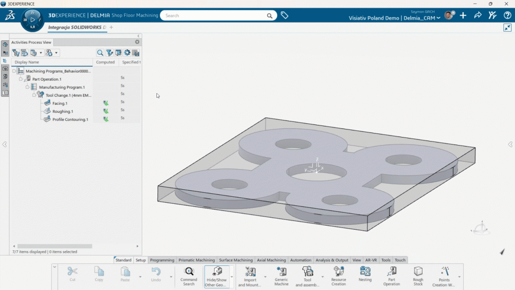 Zintegrowane środowisko SOLIDWORKS i 3DEXPERIENCE DELMIA – Kompleksowe rozwiązania CAD/CAM/PLM